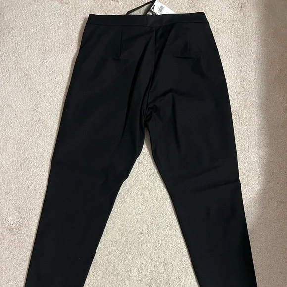 NWT Banana Republic Devon Curvy Skinny Black Pant 10 Petite